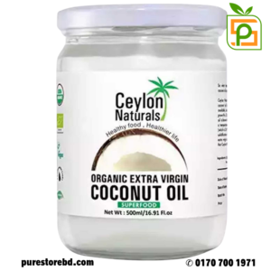 ceylon-organic extra virgin coconut oil 500 ml