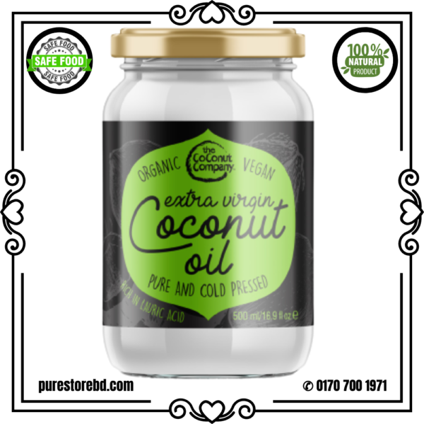 About this item Our 100% Organic Extra Virgin Coconut Oil is made from carefully selected fresh hand-picked coconuts grown in Sri Lanka using a traditional ‘cold’ production process used for centuries - which ensures the product remains 100% raw. Virgin Coconut Oil is a great substitute for vegetable oil in almost all types of cooking. Delicious when used in stir-fries and a great dairy-free alternative to butter and margarine. It’s also very moisturising for skin and hair. A little goes a long way! Pure, natural and raw with a mild coconut taste. How to use virgin coconut oil? Use it in baking instead of butter for a vegan alternative. Fry with it instead of olive oil. Use it on hair and skin for a natural glow. INGREDIENTS : 100% raw, unrefined, cold-pressed organic virgin coconut oil. 500ml glass jar. Pure & cold pressed. Only the good stuff. Produce of Sri Lanka.