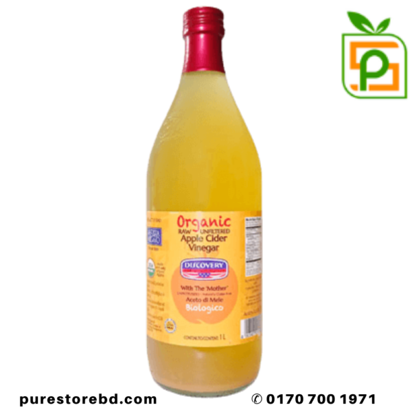 discovery apple cider vinegar with the mother 1 liter