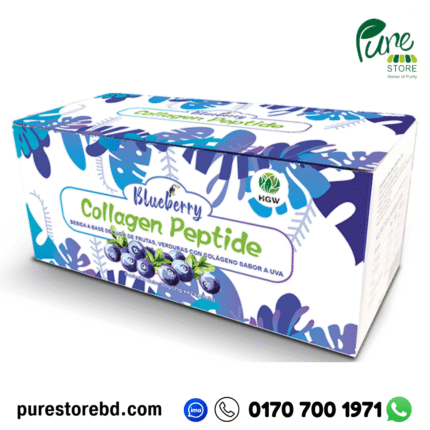 Blueberry কোলাজেন পেপটাইড I Blueberry Collagen Peptide I 300 gm (12 Packs )
