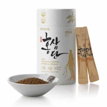 Hongsamdan Korean Red Ginseng granules premium product for natural energy, vitality and daily wellness