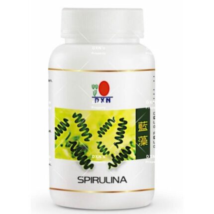 DXN Spirulina Tablet bottle natural superfood supplement for daily nutrition and wellness